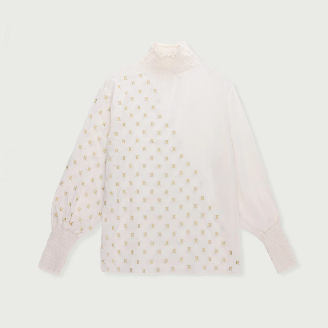 W MONOGRAM TURTLE NECK