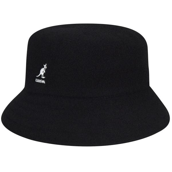 Kangol Wool Lahinch Bucket Hat - Black - S