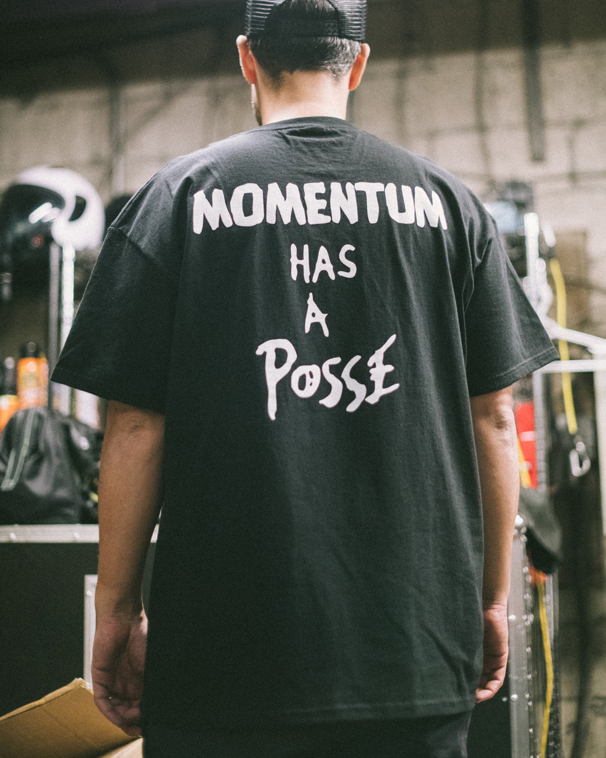 OBEY M'S T-SHIRTS MOMENTUM HAS A POSSE TEE