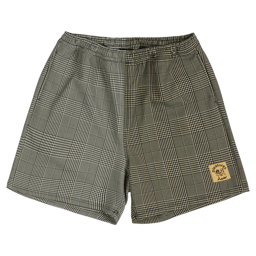 CHASE PLAID SHORTS - BLACK