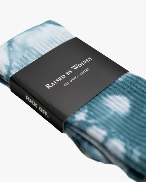 FUCK OFF CREW SOCKS - MARBLE
