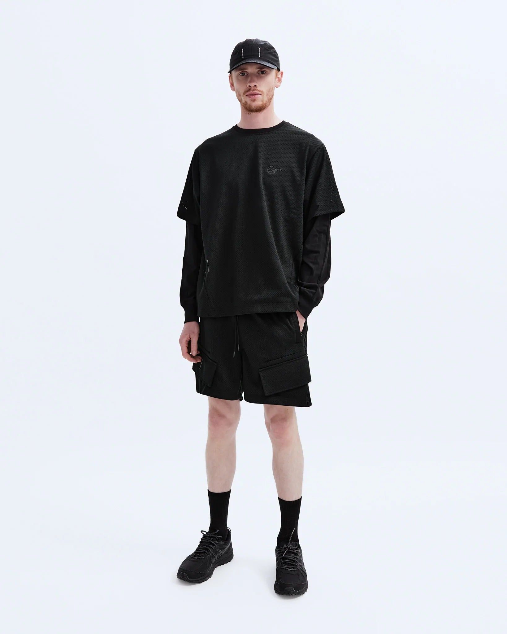Mesh cargo shorts 2025