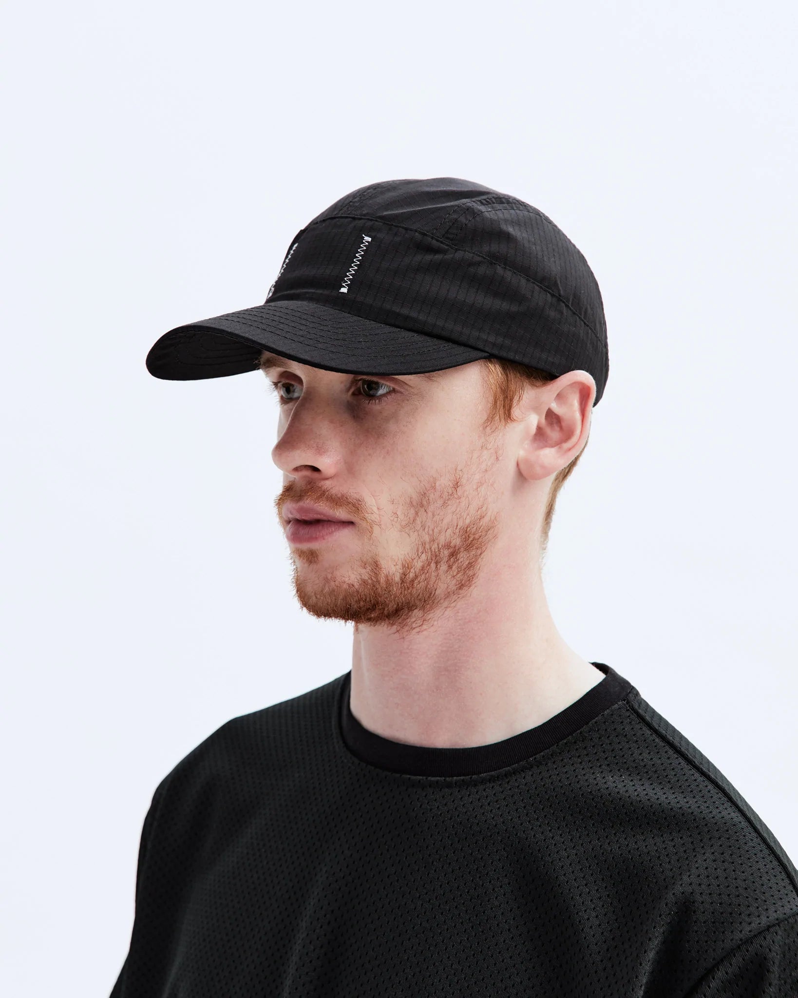 S04 RIBSTOP NYLON CAP BLACK I REIGNING CHAMP Momentum Clothing