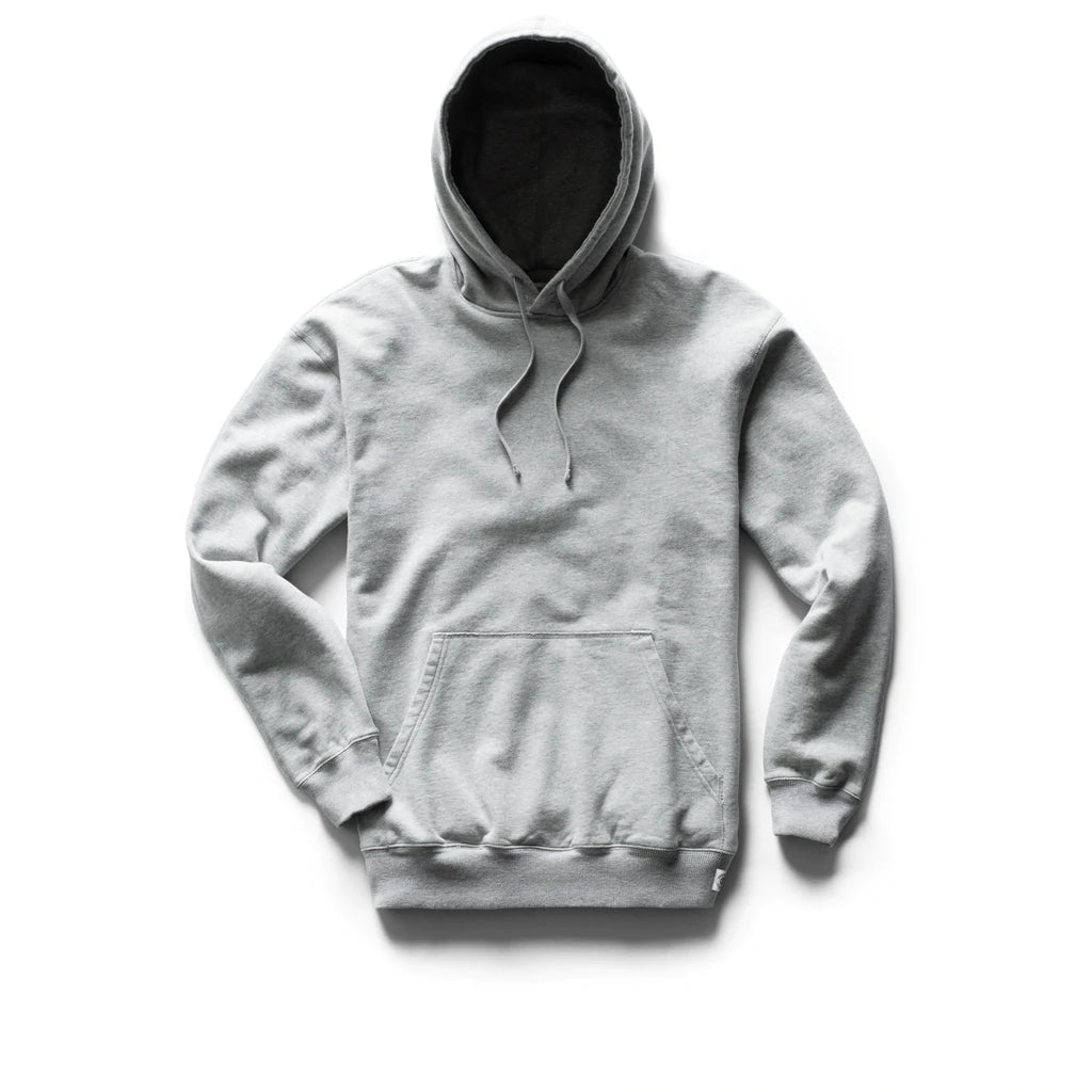 MIDWEIGHT TERRY RELAXED HOODIE - HEATHER GREY I REIGNING CHAMP - Momentum  Clothing