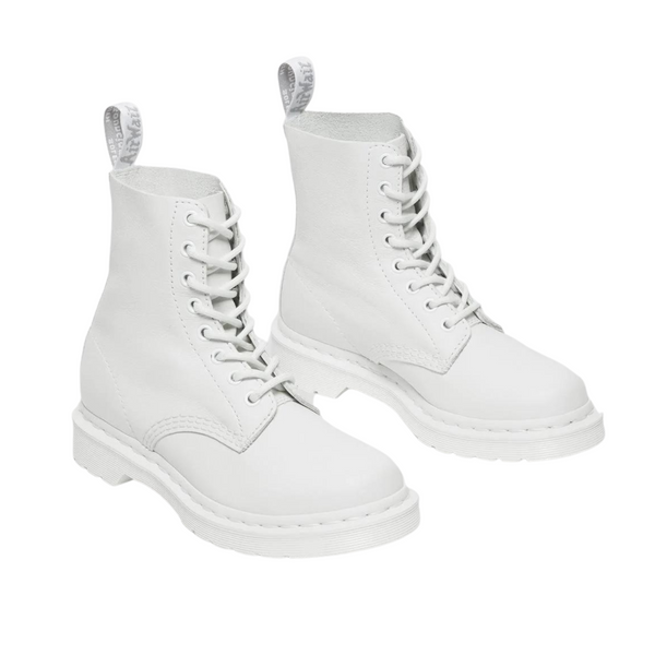 Dr martens pascal mono on sale white