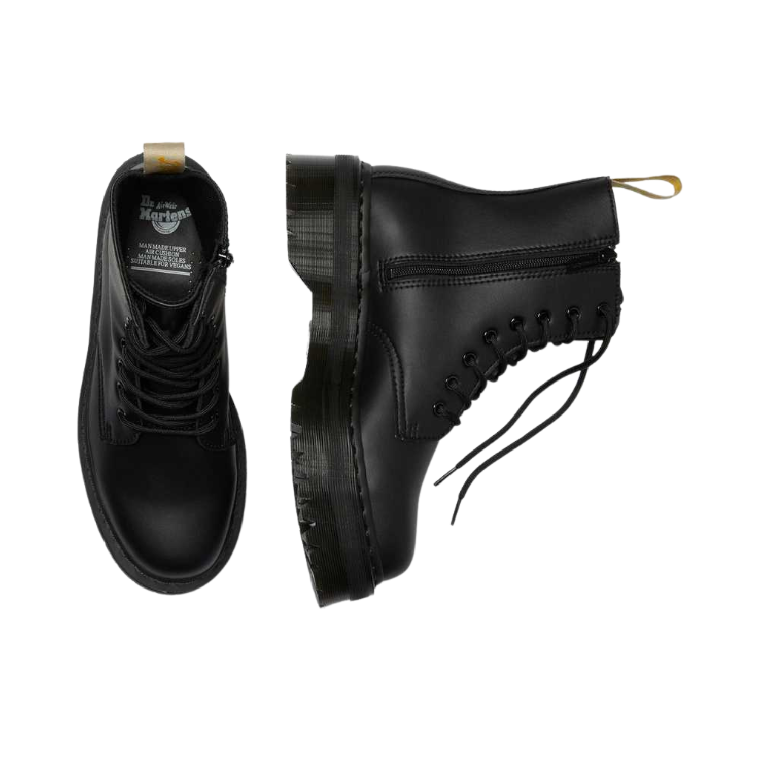 W JADON II FELIX RUB OFF MONO BLACK I DR MARTENS Momentum Clothing