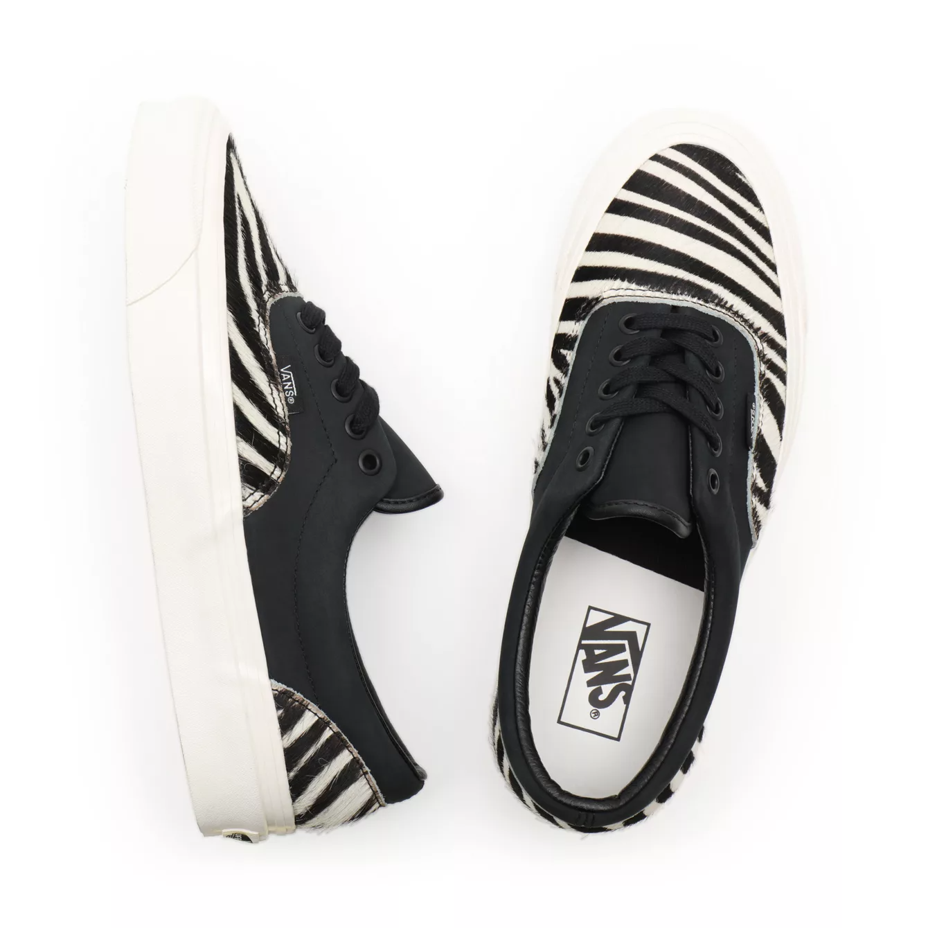 All black outlet zebra vans