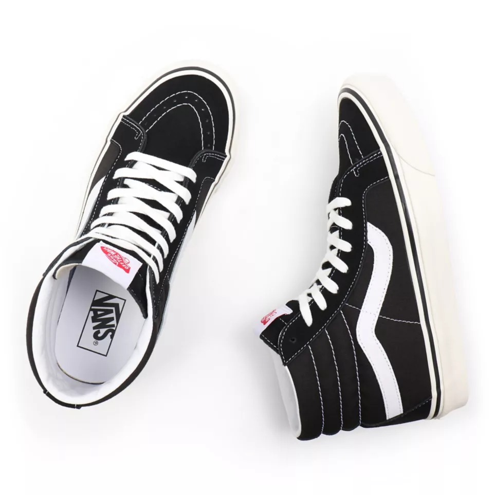 SK8-HI 38 DX - BLACK/TRUE WHITE