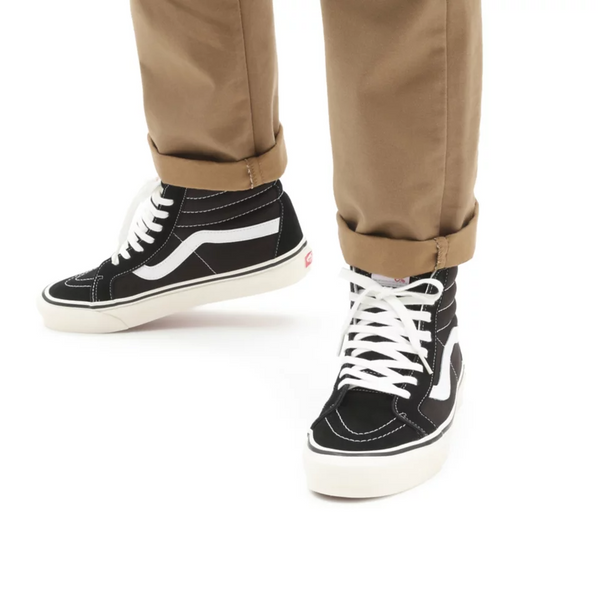 SK8-HI 38 DX - BLACK/TRUE WHITE