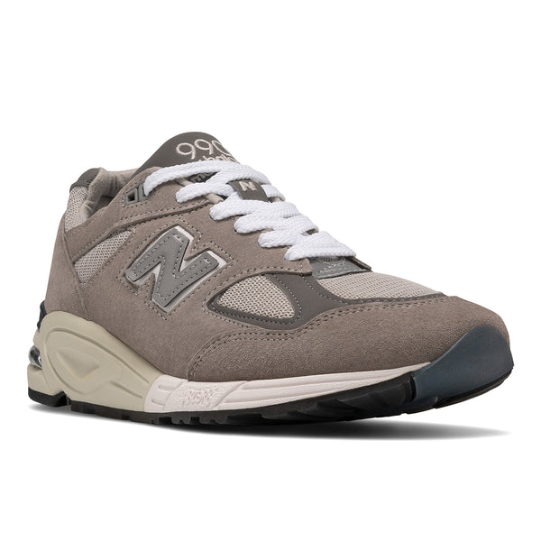 NEW BALANCE 990V2 - GREY WITH WHITE M990GY2 I MOMENTUM - Momentum 