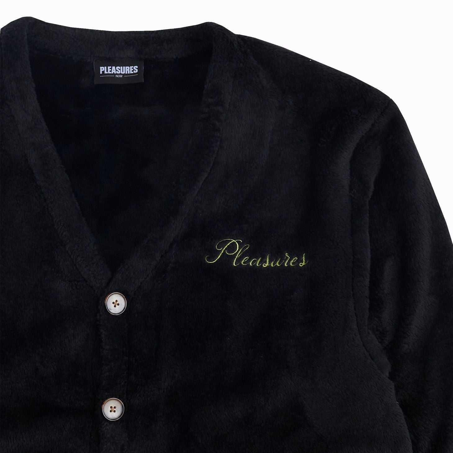 SNORKEL CARDIGAN - BLACK I PLEASURES - Momentum Clothing