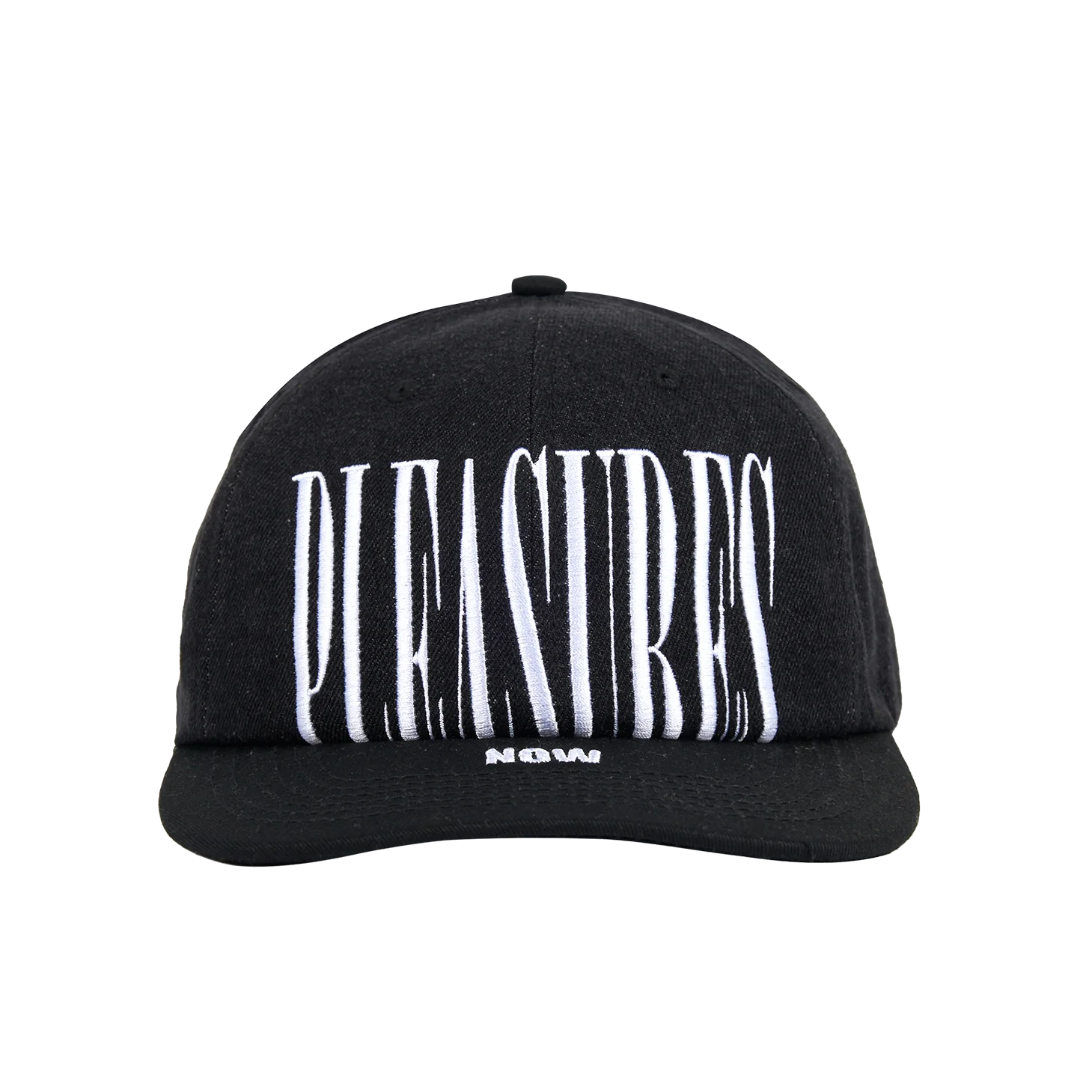 【PLEASURES】 STRETCH SNAPBACK Black Stretch Snapback Cap Black – Slam Jam®